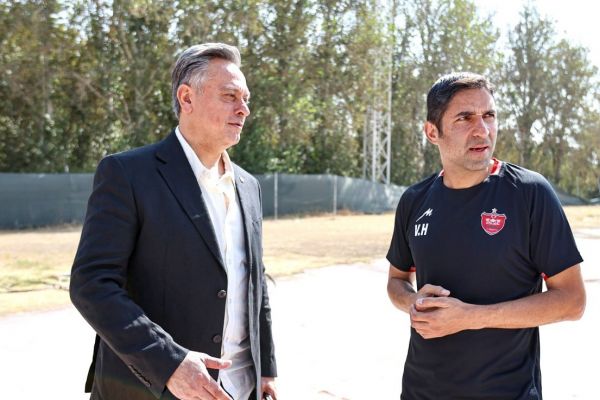  تمرین پرسپولیس در حضور مدیر آکادمی