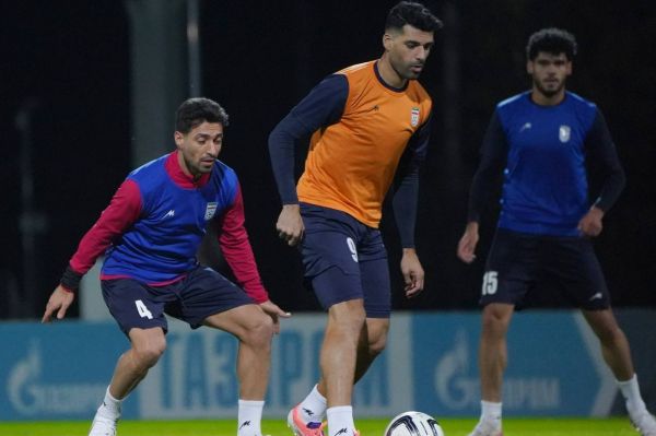 تمرین تیمملی ایران در ولگوگراد؛ آمادگی با نفرات کامل در کنار هواداران