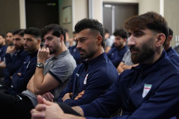  گزارش تصویری  جلسه فنی تیم ملی قبل از دیدار با روسیه