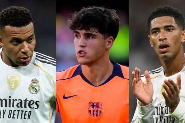  مدافع بارسلونا  مهار امباپه از بلینگام سخت‌تر است