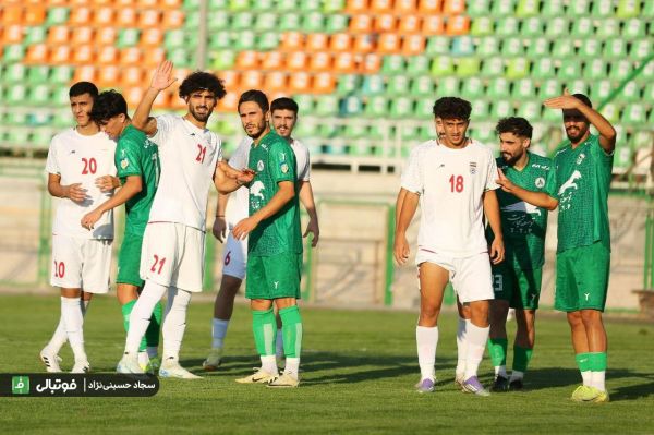  گزارش تصویری اختصاصی دیدار تیم ملی امید و ذوب آهن