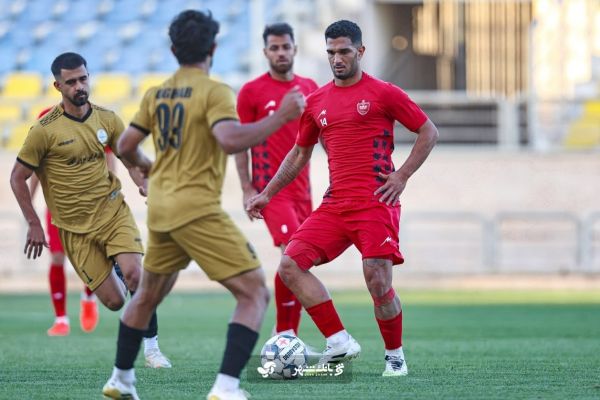  گزارش تصویری دیدار تدارکاتی تیم های پرسپولیس و عقاب