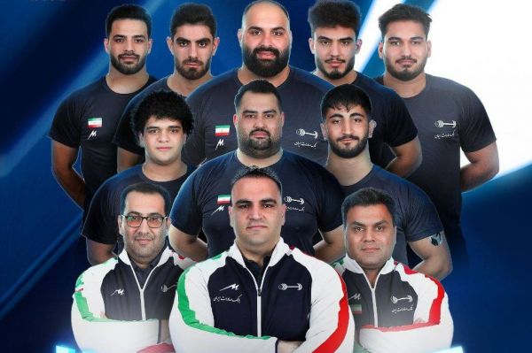  تیم ملی وزنه برداری ایران قهرمان جهان شد