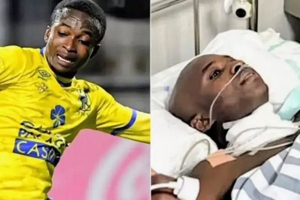 بازیکنی که تابلوی تبلیغاتی ممکن بود جانش را بگیرد