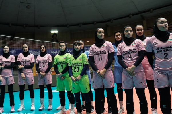  حضور 15 بازیکن در تیم ملی والیبال بانوان