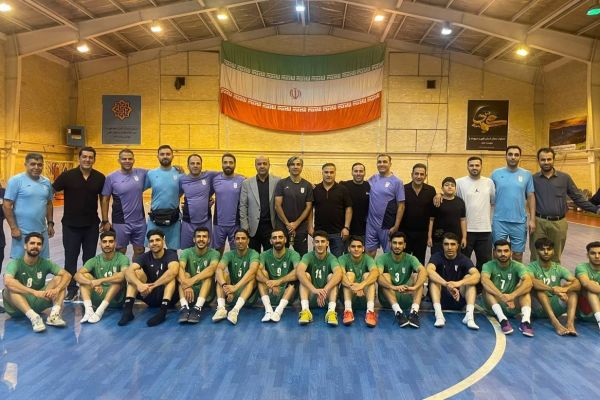  تمرین تیم ملی فوتسال با حضور چهره‌های مشهور