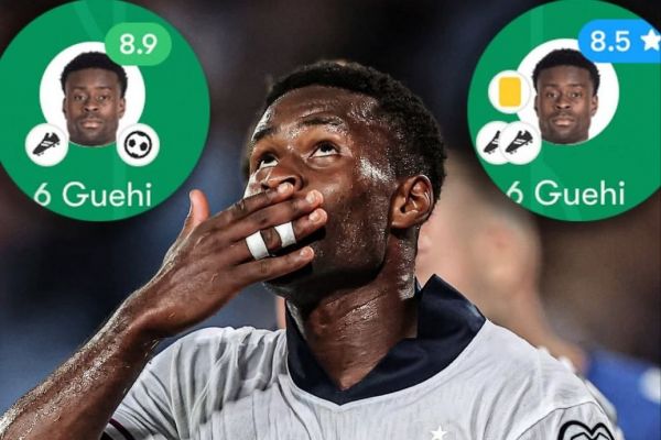 درخشش مارک گوئهی در ترکیب سهشیرها