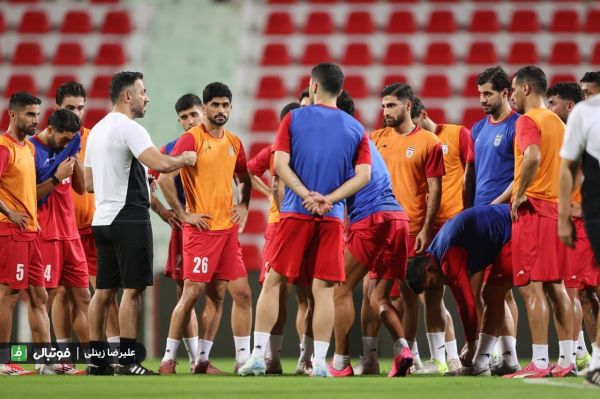  گزارش تصویری اختصاصی  تمرین تیم ملی ایران، دوشنبه 21 مهر