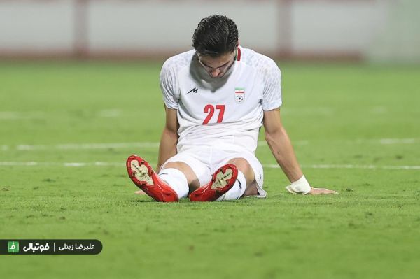 شب پرماجرای جوان اول فوتبال ایران؛ طاهری پاس گل داد و مصدوم شد