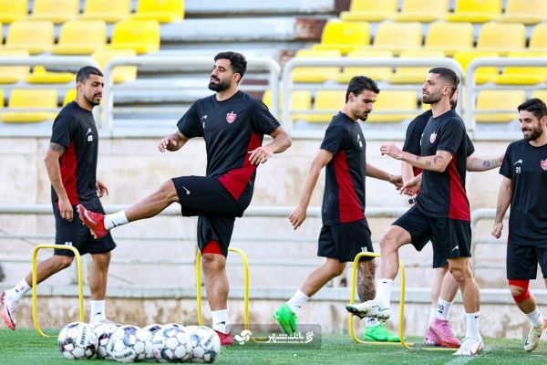  گزارش تصویری از تمرین امروز پرسپولیس