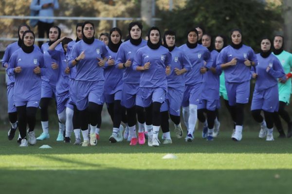  گزارش تصویری از نخستین تمرین تیم ملی فوتبال بانوان