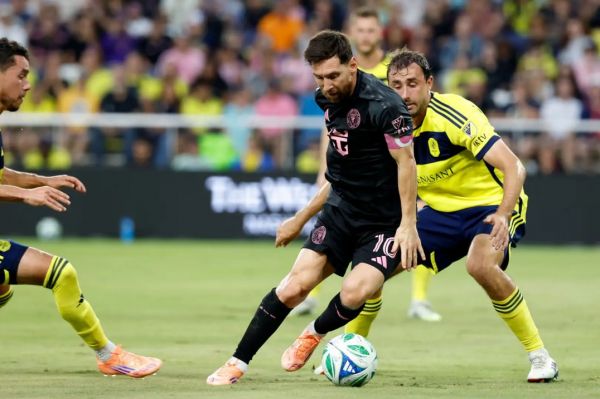  برد پنج گله اینتر میامی با هت‌تریک مسی