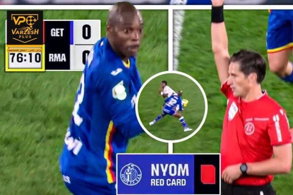 سریعترین کارت قرمز تاریخ لالیگا