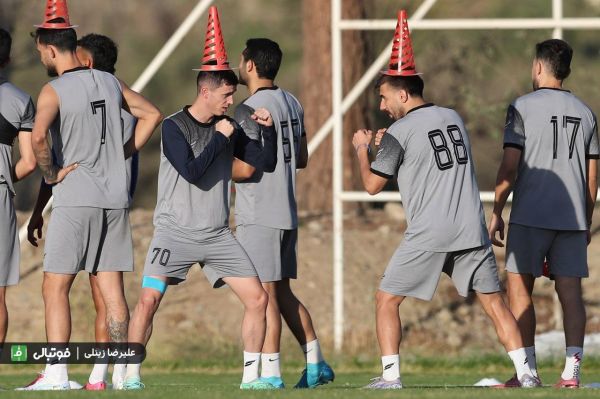  تصاویر اختصاصی از تمرین امروز بازیکنان استقلال