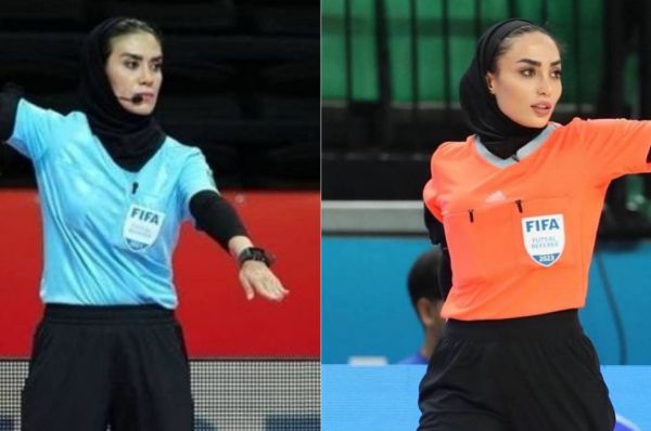 ناظمی و فتحی در بین داوران جام جهانی فوتسال زنان