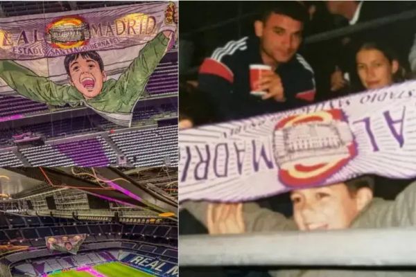 عکس؛ ادای احترام به کاپیتان سابق رئال مادرید در بازی مقابل یوونتوس