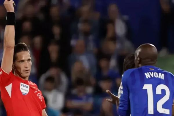  محروم شدن بازیکنی که مقابل وینیسیوس اخراج شد