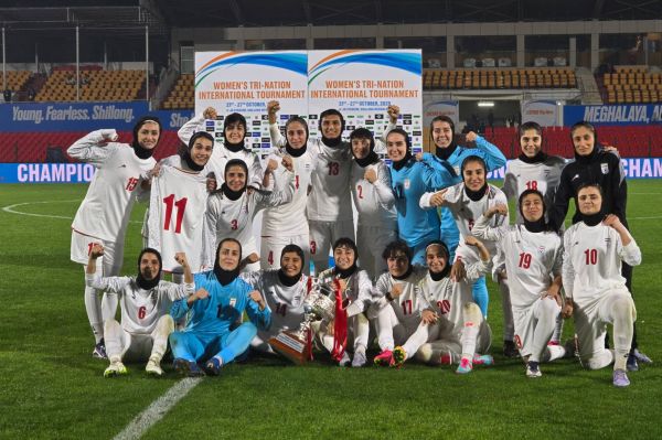  فوتبال زنان ایران قهرمان تورنمنت شیلونگ شد؛ نپال هم گلباران شد