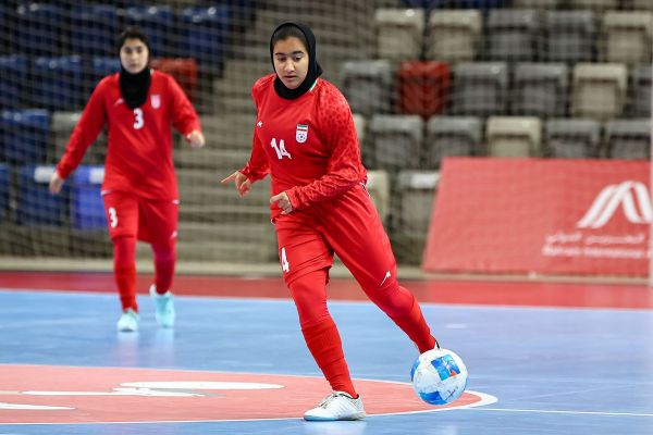  گزارش تصویری  دیدار تیم فوتسال دختران ایران و چین تایپه