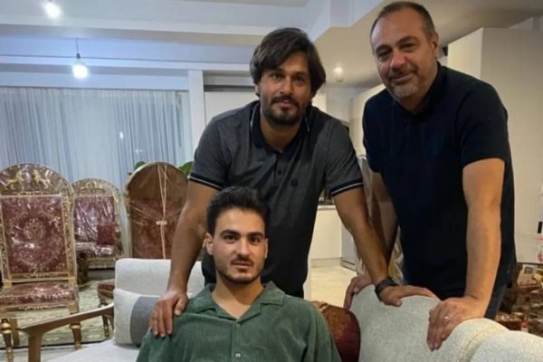  مهمانان ویژه مهاجم مصدوم پیکان