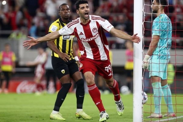 پرواز طارمی بر فراز آتن؛ المپیاکوس دربی را برد