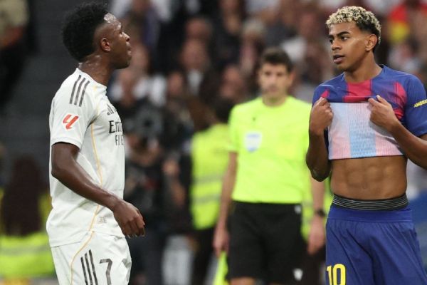 طعنه تند وینیسیوس به یامال در جریان بازی دیشب فاش شد