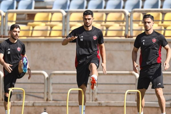  گزارش فوتبالی  تمرین پرسپولیس، سه‌شنبه 6 آبان