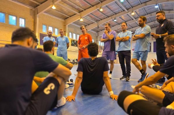  تمرین با نشاط ملی‌پوشان فوتسال در مرکز ملی