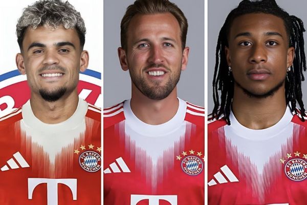 خط حمله آتشین بایرن مونیخ؛ هری کین، لوئیس دیاز و مایکل اولیسه مثلثی مرگبار