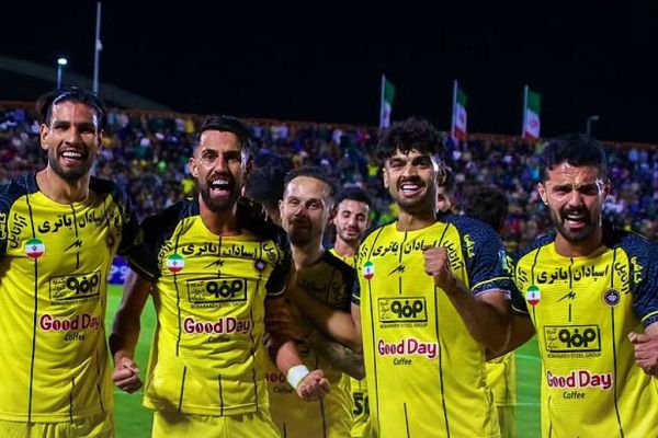  شمس آذر صفر - سپاهان یک  سپاهان دست‌پر از قزوین برگشت