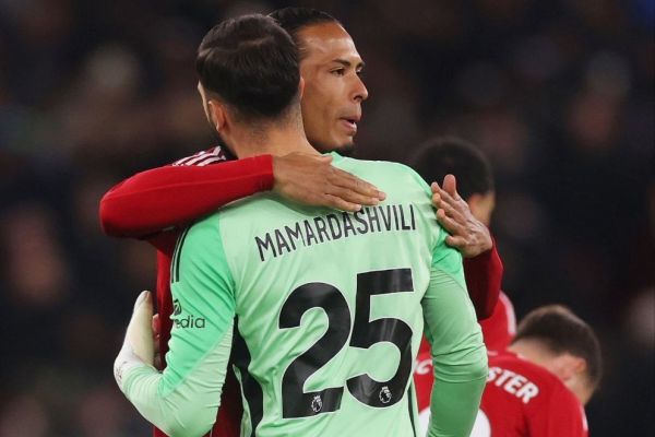  مامارداشویلی، نخستین کلین‌شیت خود را با پیراهن لیورپول ثبت کرد