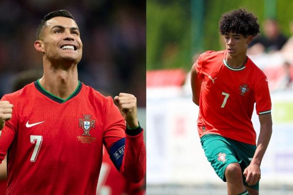 اولین گل ملی پسر رونالدو؛ جونیور جا پای پدرش میگذارد