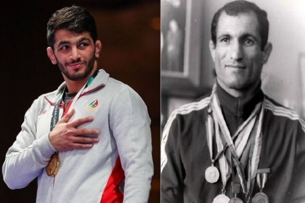  یزدانی و موحد کبیر در میان غول‌های کشتی آزاد جهان