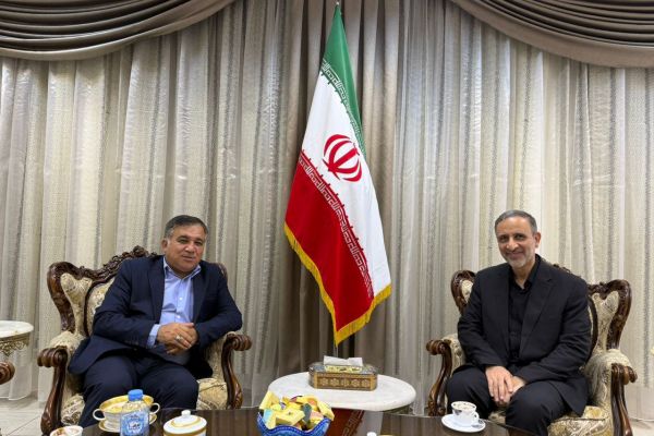 دیدار تاجرنیا با رییس نمایندگی ایران در اردن