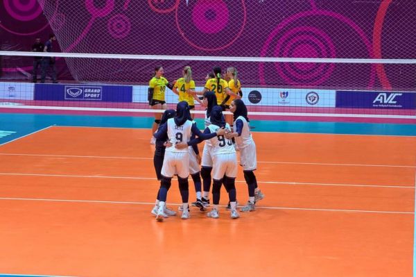 والیبال زیر ۱۶ سال آسیا؛ پیروزی دختران ایران برابر استرالیا