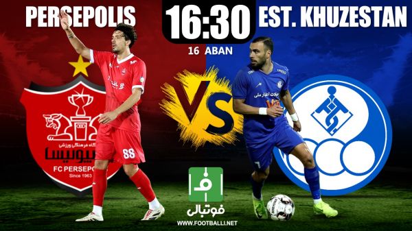 گزارش زنده/ پرسپولیس صفر - استقلال خوزستان صفر