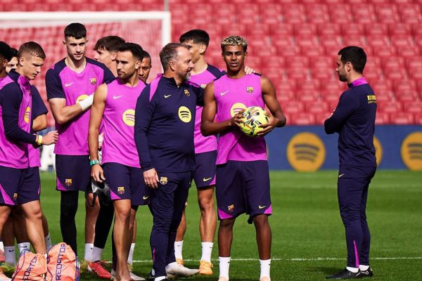  اعلام فهرست بارسلونا برای بازی مقابل سلتاویگو  عکس