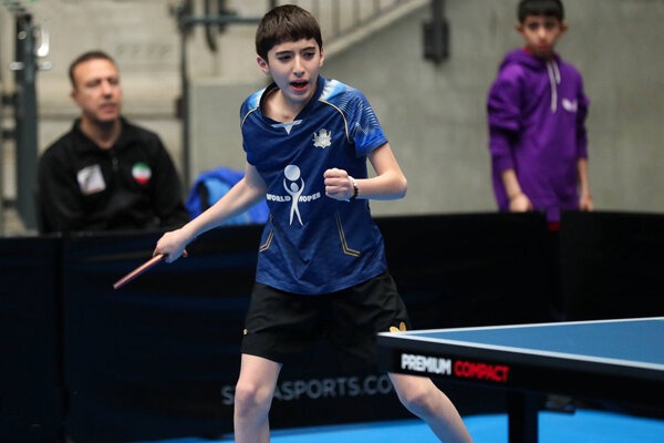  درخشش نوجوانان پینگ‌پنگ ایران در جهان؛ صعود چندصدپله‌ای در رنکینگ جهانی