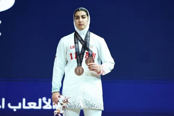 مدال برنز آلما حسینی در رقابتهای وزنهبرداری بازیهای کشورهای اسلامی