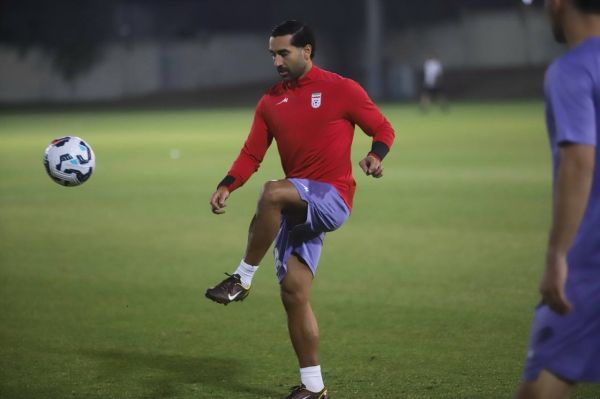 سامان قدوس غایب تمرین امشب تیم ملی