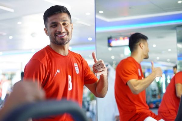 گزارش از برنامه تیم ملی یک روز پس از پیروزی برابر کیپورد