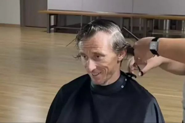 عکس؛ مودریچ و تغییر مدل موی معروفش پس از سالها