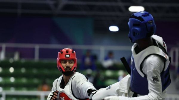 حامد اصغری به مدال برنز تکواندو بازیهای کشورهای اسلامی نرسید