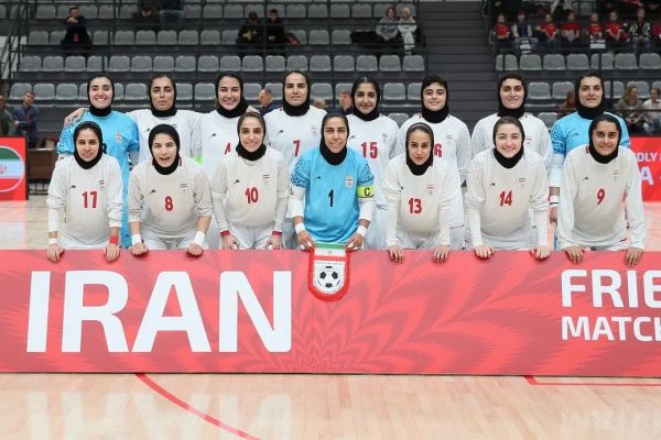 پیروزی 6 بر یک تیم ملی فوتسال بانوان مقابل نیوزیلند در دیدار تدارکاتی