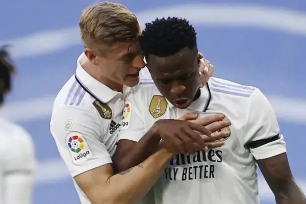  انتقاد تند تونی کروس از رفتار وینیسیوس