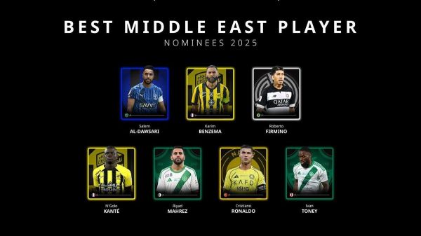 رقابت داغ رونالدو و بنزما؛ نامزدهای بهترین بازیکن خاورمیانه ۲۰۲۵