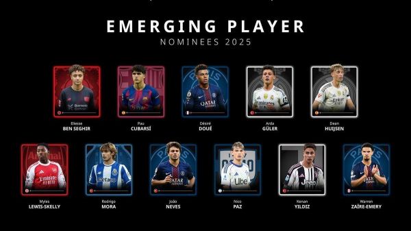 نامزدهای بهترین بازیکن جوان ۲۰۲۵ از نگاه گلوب ساکر