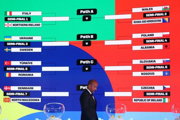  قرعه کشی پلی آف جام جهانی انجام شد؛ قرعه خوب برای ایتالیا  عکس