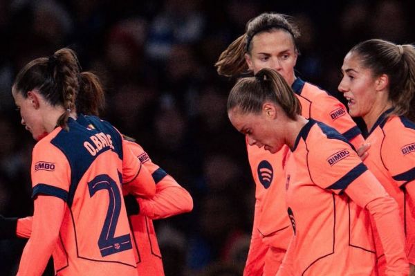  توقف بارسلونا مقابل چلسی در لیگ قهرمانان زنان اروپا