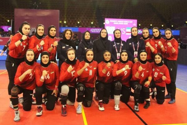 صعود تیم ملی کبدی زنان به نیمه نهایی قهرمانی جهان